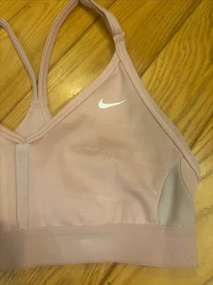 Nike Size XS Light Pink Sports Bra thumbnail 3