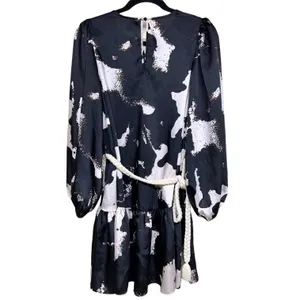 Alexis X Target‎ Ruffle Mini Dress W/Rope Belt Women’S Size Medium thumbnail 2