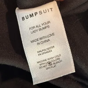 Bumpsuit Kate Maternity Unitard in Black - size Small thumbnail 7