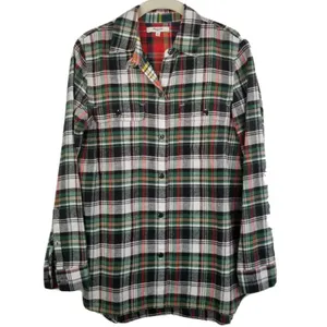 Madewell Ex-Boyfriend Flannel Shirt S Plaid thumbnail 2