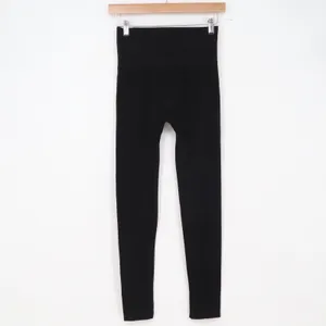 Mia & Tess Leggings Womens S/M High Rise Black Stretch Seamless Excellent thumbnail 3