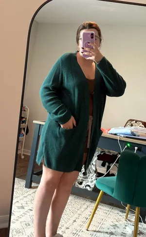 Old Navy Cardigan- Green/Blue thumbnail 2
