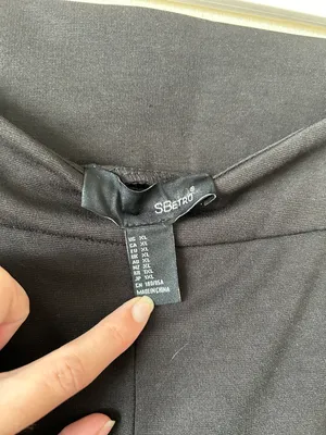 Sbetro Flare Pants Black Size XL thumbnail 5