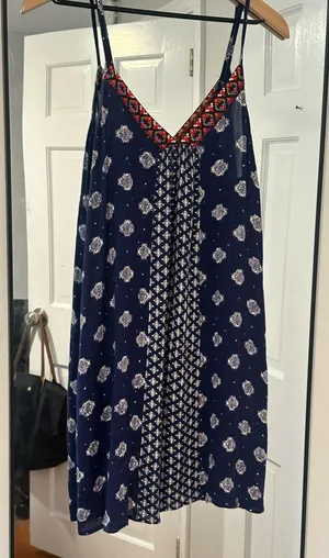 Summer Dress Blue Size L thumbnail 1