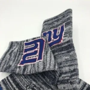 New York Giants Football Sporty Athletic Crew Style Socks thumbnail 6