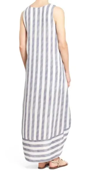 Striped High Low Maxi Dress thumbnail 3
