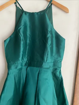 Lulus Broadway Show Satin High-Low Maxi Dress thumbnail 5
