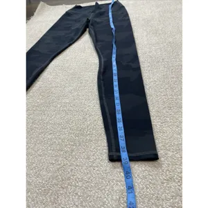 Alo Yoga High Waist Camo Vapor Leggings Black Camouflage Size S thumbnail 12