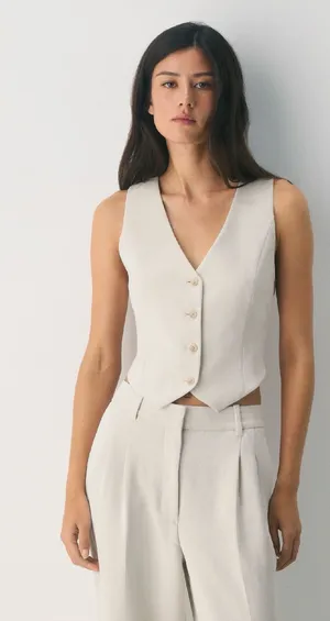 Aritzia Wilfred Vest Blazer thumbnail 1