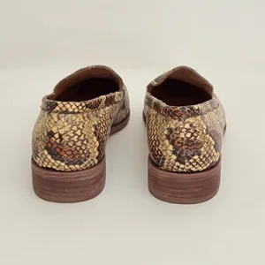 MADEWELL The Frances Loafer Snake Embossed Leather Snakeskin Shoes Size 8.5 thumbnail 9