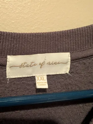 State Of Mine Dark Gray Paris Sweatshirt thumbnail 5