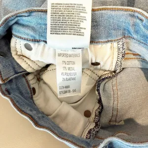 Agolde Womens Denim High Waist Jeans Sz 25 Stretch Comfort Chewed Hem Distress thumbnail 9