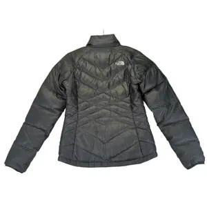 The North Face 550 Fill Down Puffer Jacket Black Womens Size Small‎ Winter Hip thumbnail 2