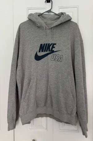 Nike Gray Hoodie thumbnail 1