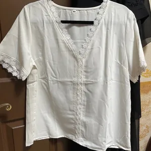 SheIn white blouse L NEW thumbnail 1