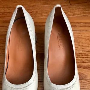 Gentle Souls by Kenneth Cole Dionne Pointed Toe Pumps White Stone Women's 7.5M thumbnail 6