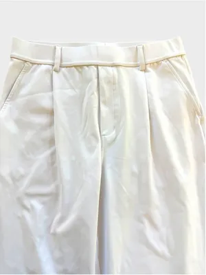 Size S (Petite) Halara Flex High Waisted Plicated Side Pocket Straight Leg Pants thumbnail 3