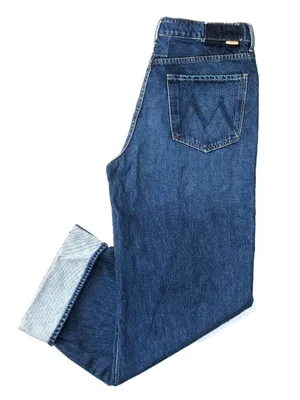NWT Mother LIL Spitfire Nerdy Cuff in Did You Bring Me Anything? Slouchy Jean 28 thumbnail 12