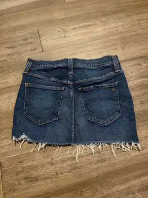 Madewell Jean Skirt Denim thumbnail 2