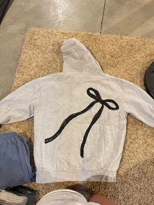 Hoodie Gray Size L thumbnail 3