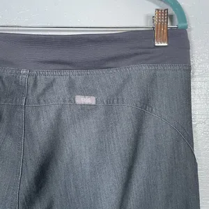 Figs Women M Graphite Gray Kade Cargo Scrub Pants Yoga Waistband Pocket Dental thumbnail 7