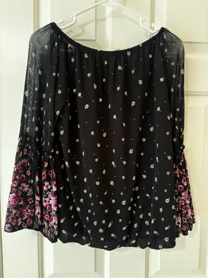 Black Floral Bell thumbnail 4