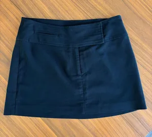 Vintage 90s Charlotte Russe Y2K Mini Skirt Large Office Siren Low Rise Boho Glam thumbnail 1