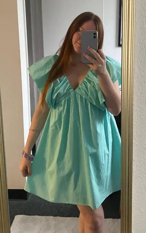 day + moon NWT Puff Sleeve Dress thumbnail 1