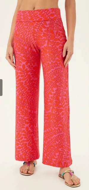 TRINA TURK WOMEN'S TRELLIS‎ SWIM COVER-UP PANT Size S thumbnail 1