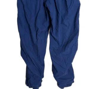Vtg‎ Nike 90s ladies navy blue cotton athletic lounge pants size 24”medium thumbnail 9