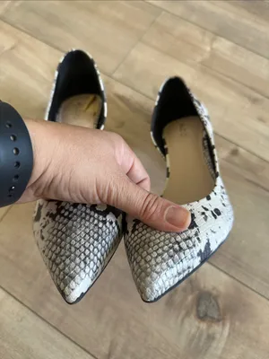 Aldo Snake Animal Print Pointy Heels Sz 9 thumbnail 3