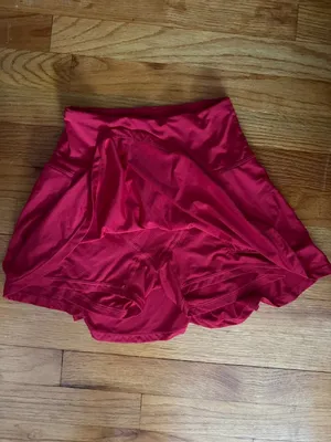 Red Tennis Skirt Size XXS thumbnail 2