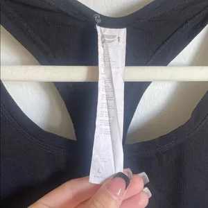 Fabletics Black Racerback Tank thumbnail 4