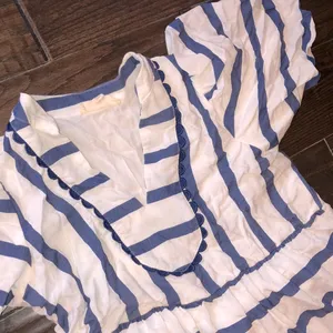 Entro striped maxi dress size small thumbnail 3