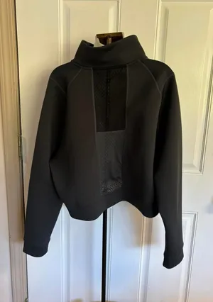 Large Nike Black 1/4 zip sweatshirt  thumbnail 2