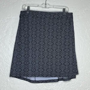 RipSkirt Hawaii Wrap Skirt Surf‎ Travel Resortcore Women Black White Medium thumbnail 1