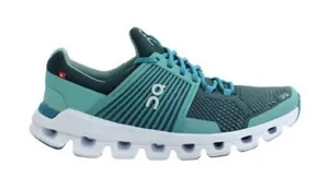 On Running Cloudswift Teal Navy Blue Mesh Running Shoes Womens 9 thumbnail 1