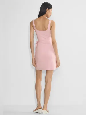 Aritzia Saturn Mini Dress Villa Pink Large NWT thumbnail 2