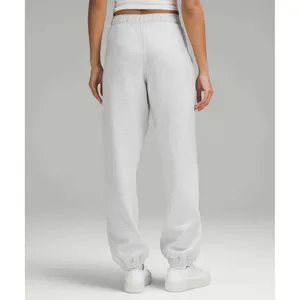 Lululemon Scuba Mid-Rise Oversized Jogger Heathered Core Ultra Light Grey XXS thumbnail 3