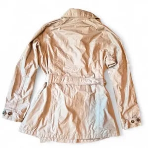 The North Face Women XL Gray Nylon Belted Double Breasted Trench Coat thumbnail 5