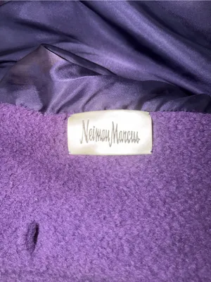 Spectacular Vintage 1980 Neiman Marcus Full Length Alpaca Coat thumbnail 7