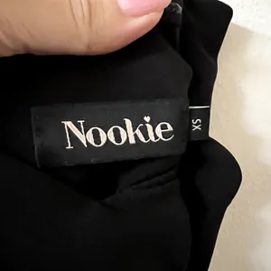 Nookie Black Diamond Strapless Wide Leg Jumpsuit size XS Black J1 thumbnail 5