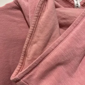Fabletics Hoodie Sweatshirt Pink Oversized Lightweight Soft Athleisure size S thumbnail 12