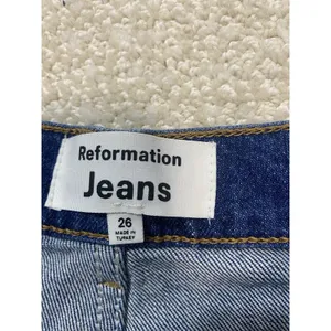 Reformation Bex Super Stretch High Rise Wide Leg Jeans Wheeler Size 26 thumbnail 8