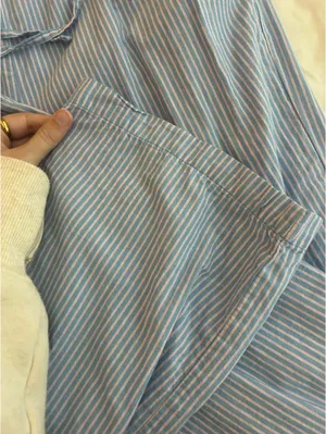 Gap Poplin Striped Pants thumbnail 3