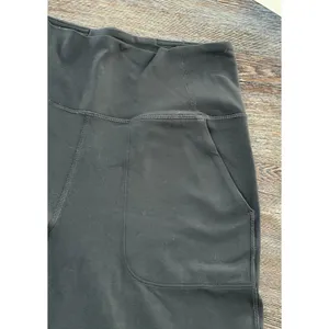 LULULEMON Align Wide Leg Super-High-Rise 23” Crop - Graphite (Dark) Grey - Sz. 6 thumbnail 11