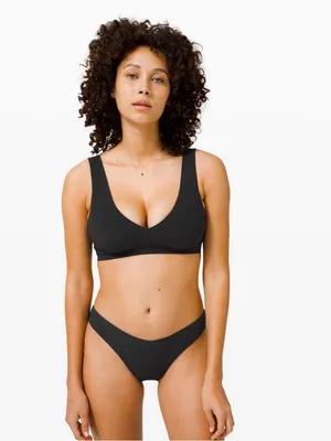 Lululemon Calm Tides Black Bikini Top thumbnail 2