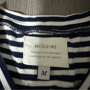 McGuire Poketo Tank Sleeveless Navy & White Striped Pullover Tank Top Size M‎ thumbnail 6