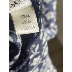 Free People Intimately Free On Our Radar Floral Satin Slip Dress Blue M thumbnail 16