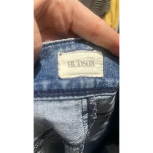 Hudson Women's Wide-Leg A-Line Jeans Size 24 Standard Medium Wash Blue Denim thumbnail 3
